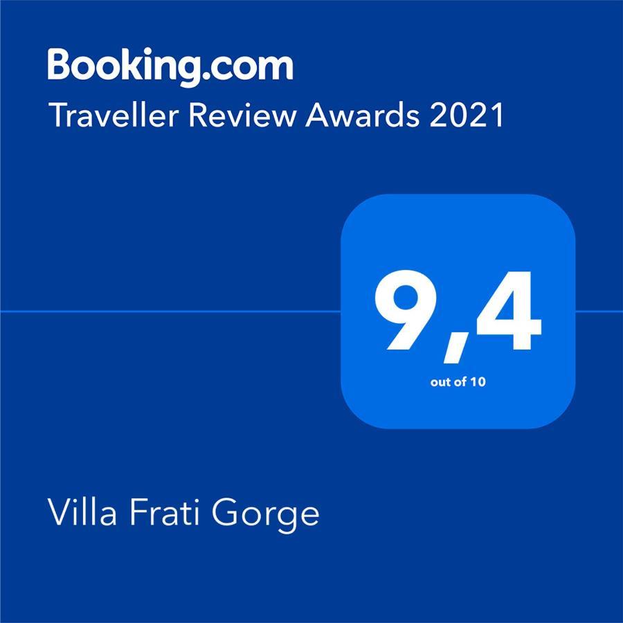 Villa Frati Gorge Luaran gambar